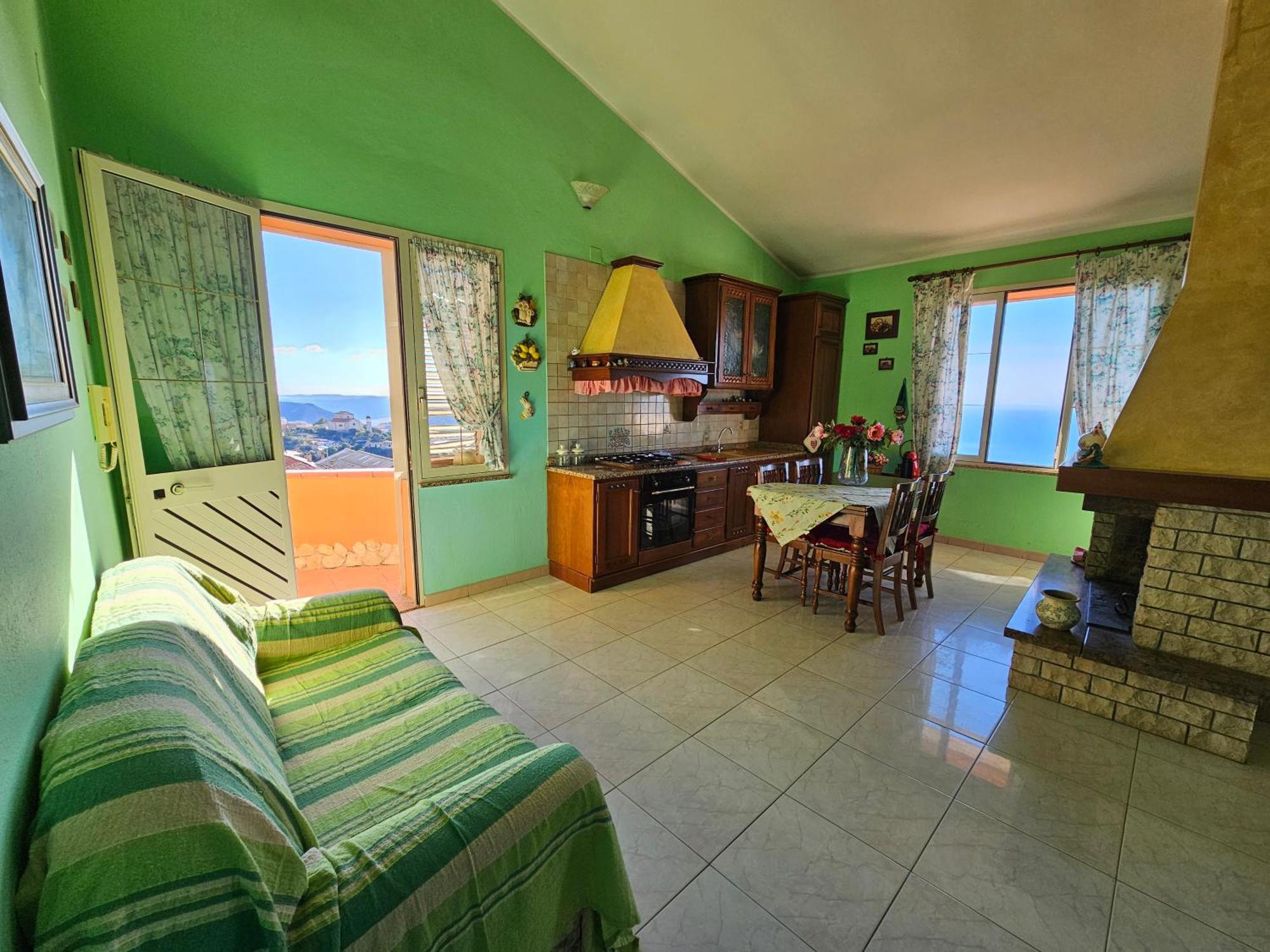 Casa Con Magnifica Vista Mare Villa Nebida Exterior photo